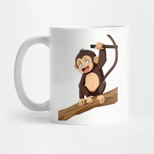 Happy Monkey Mug